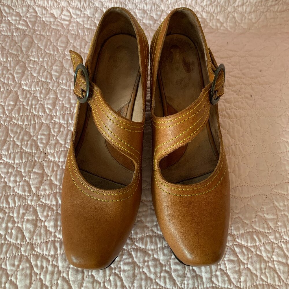 John Fluevog Leather Pumps, size 8.5